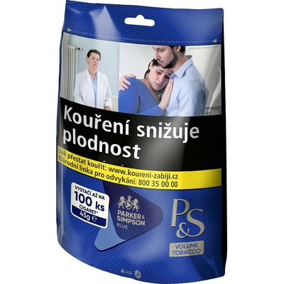P&S Blue tabák cigaretový 45 g