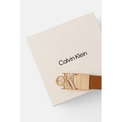 Calvin Klein двустранен колан дамски от кожа (LV04F7044G)