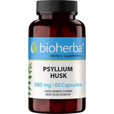 Bioherba Psyllium Husk 380 mg [100 капсули]