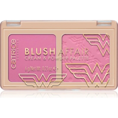 Catrice Wonder Woman дуо руж цвят 010 Champion for all 6 гр