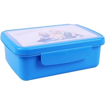 R&B zdravá desiatujú komplet box fluo fialová