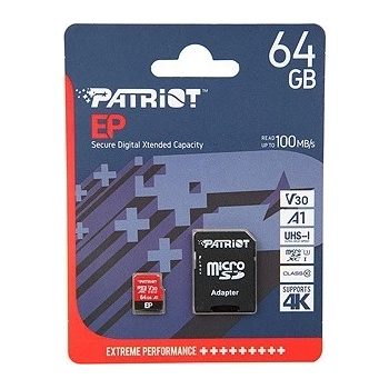 Patriot microSDXC class 10 64GB PEF64GEP31MCX