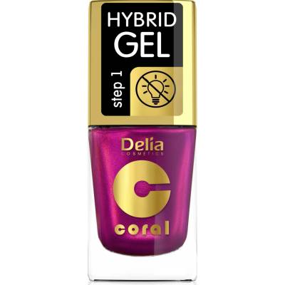 Delia Multi reflective Hybrid gel lak na nehty 108 višeň 11 ml