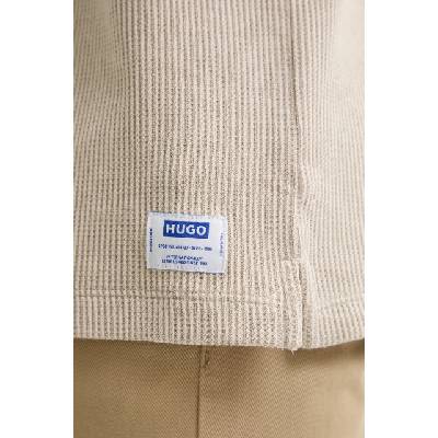 HUGO Blue тениска тип пуловер мъжка с памук Nuwaffle (50534434)
