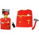 Dětské karnevalové kostýmy Rappa plášť hasičský s doplňky