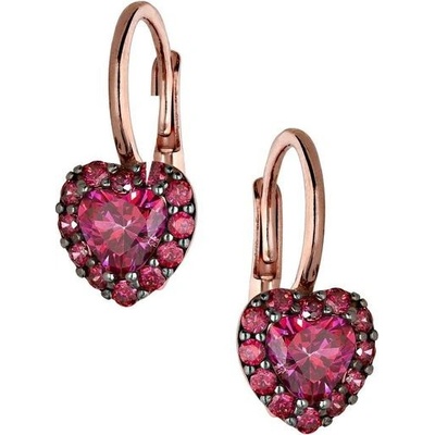 Zlaton náušnice růžové zlato 000782305249