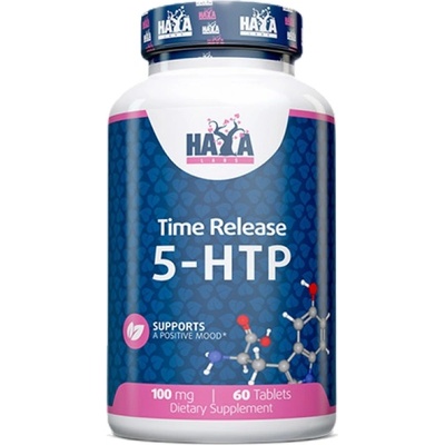 Haya Labs 5-HTP Time Release 100 mg [60 Таблетки]