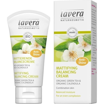 Lavera matující vyrovnávací krém zelený čaj 50 ml