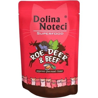 Dolina Noteci Долина Нотеци Суперфуд Кот Роe Деер & Говеждо 85 г