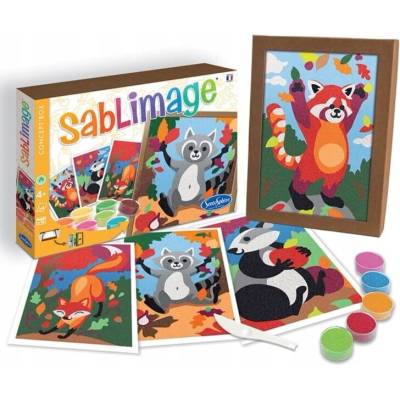 SENTOSPHERE Sablimage Concept Box Pieskové obrázky Hravé zvieratá