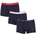 Tommy Hilfiger Комплект от три - мъжки боксерки Tommy Hilfiger тъмносини Tommy Hilfiger | Sin | МЪЖЕ | M