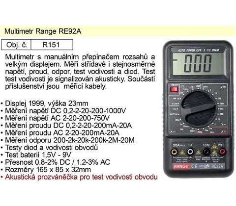 HADEX Range RE92A