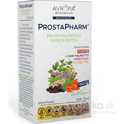 AVROPA ProstaPharm Forte bylinné kvapky 50 ml