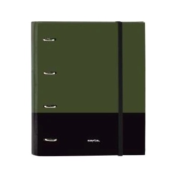 Safta Папка с пръстени Safta Dark forest Черен Зелен 27 x 32 x 3.5 cm