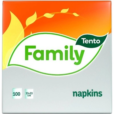 Tento Family papierové obrúsky - servítky 33x33cm 100ks