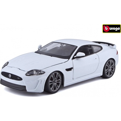 Bburago Plus Jaguár XKR S biela 1:24