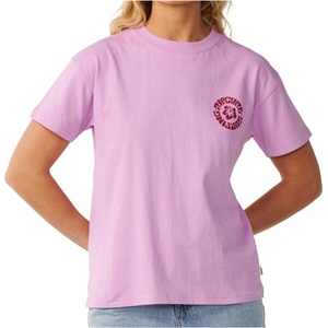 Rip Curl Дамска тениска Rip Curl Women's Surf Puff Party Pack Relaxed T-shirt - Bright Lilac - размер XL (916-5866-0316)