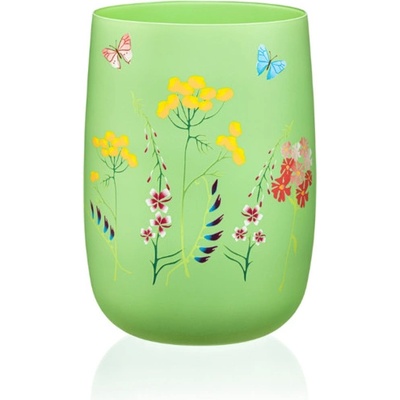 Crystalex zelená váza Herbs 180 mm – Zboží Dáma