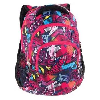 Image 1 of PULSE Раница Teens Pink Graffiti, многоцветна (121981)