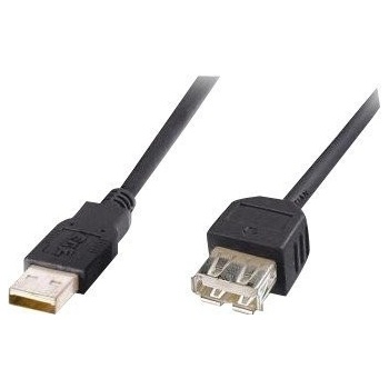 PremiumCord kupaa5bk USB 2.0, prodlužovací, A-A, 5m, černý