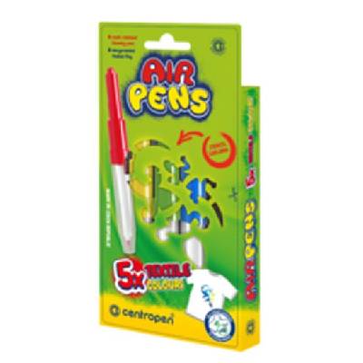 Centropen fúkacie fixy 1539/5 textilné