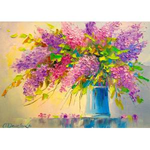 Enjoy - Puzzle A Bouquet of Lilacs 1000 enjoy - 1 000 piese