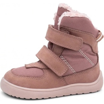 Protetika Lora old pink dětské barefoot zimní boty růžové