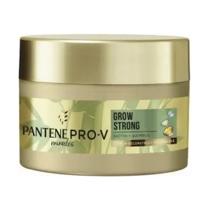 Pantene Pro-V Miracles Grow Strong Hair Mask Кератинова маска за дълга коса с биотин и бамбук 160мл