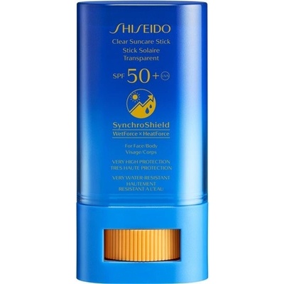 Shiseido Sun Care Clear Stick UV Protector For Face & Body opaľovací krém v tyčinke SPF50+ 15 ml