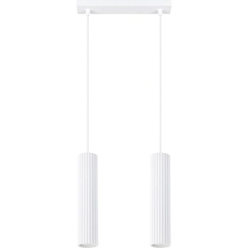 Sollux Бяло висящо осветително тяло Gleam - Sollux (NL.1536)