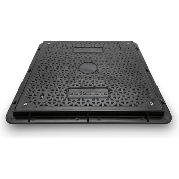 Prodomos line pochôdzny axedo A15 kompozitný 750 x 750 mm čierny