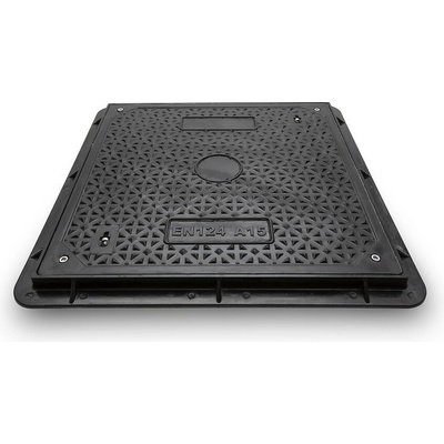 Prodomos line pochôdzny axedo A15 kompozitný 750 x 750 mm čierny