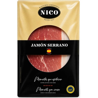 Nico jamones jamón serrano reserva sušená šunka 12-15 měsíců zrání 100 g