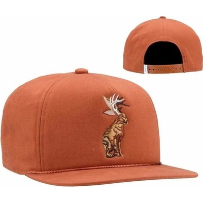 Coal The Lore Rust Snapback hnědá hnědá