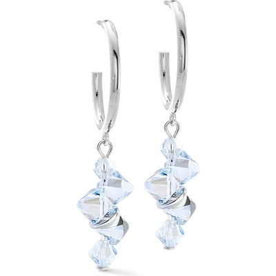 COEUR DE LION Náušnice s modrými krištáľmi Swarovski 4639211817
