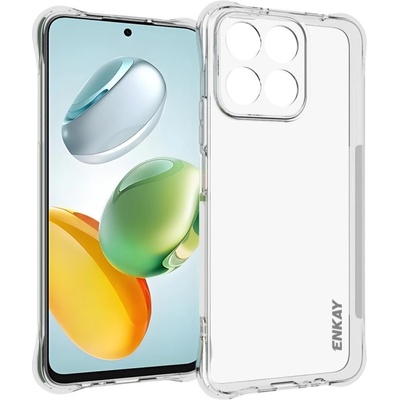 Huawei Honor 200 Smart 5G Удароустойчив ENKAY Силиконов Калъф и Протектор