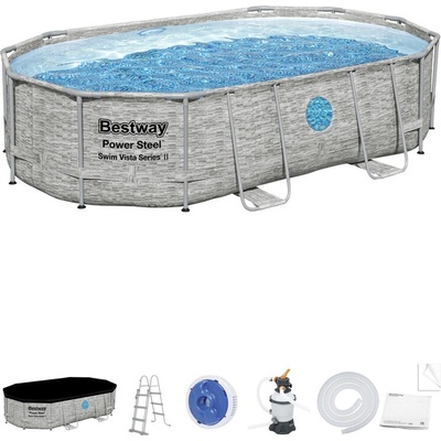 Bestway Rattan Swim Vista 488x305x107 cm 56946