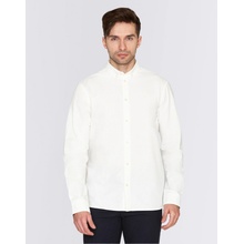 Knowledge cotton Harald Oxford shirt 1010 bright white