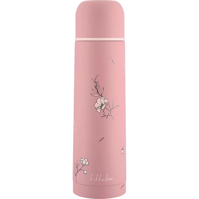 KikkaBoo Термос от неръждаема стомана KikkaBoo - Flora, 500 ml, Blush (31302030095)