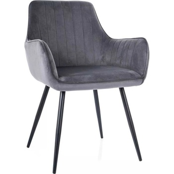 Signal Viona Velvet Šedá