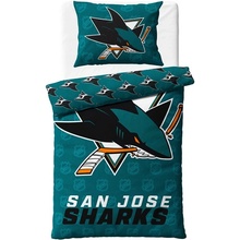 Official Merchandise NHL Obliečky San Jose Sharks Shields 140x200 70x90