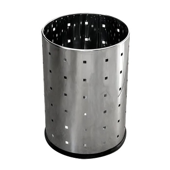 Image 1 of Horecano G-Кош канцеларски 3L КРЪГ ХРОМ Ø16.8xh23.5cm (90979-002) (018536)