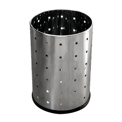 Horecano G-Кош канцеларски 3L КРЪГ ХРОМ Ø16.8xh23.5cm (90979-002) (018536)