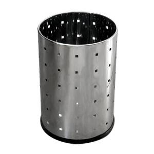 Horecano G-Кош канцеларски 3L КРЪГ ХРОМ Ø16.8xh23.5cm (90979-002) (018536)