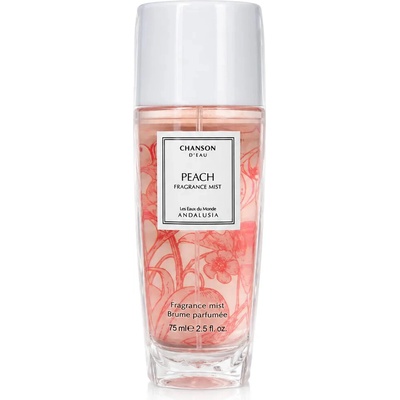 Chanson Chanson d'Eau Les Eaux Du Monde Peach tělový sprej pro ženy 75 ml