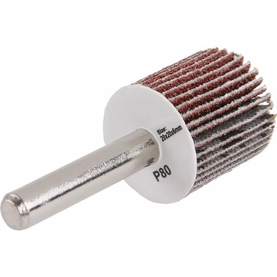 LEVIOR kotúč lamelový 20x20x6mm hr.80 na stopke