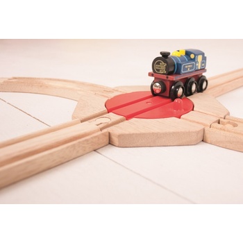 Bigjigs Rail Točňa so 4 výjazdmi