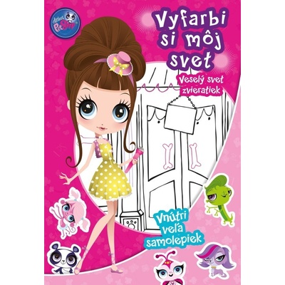 Littles Pet Shop Štyri ročné obdobia Vyfarbi si môj svet!
