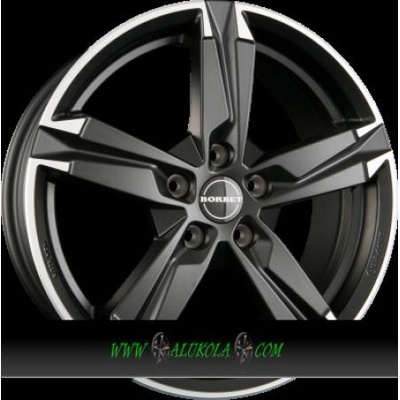 Borbet T10 6,5x16 5x112 ET46 matt black polished