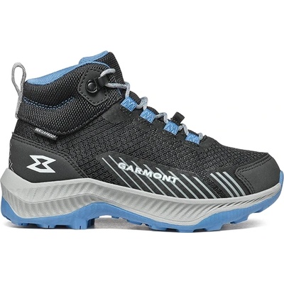 Garmont Детски туристически обувки Garmont Kid's 9.81 Pulse Mid WP Walking boots - Black / Coronet Blue - размер 36 (EU) (702-3275-0121)